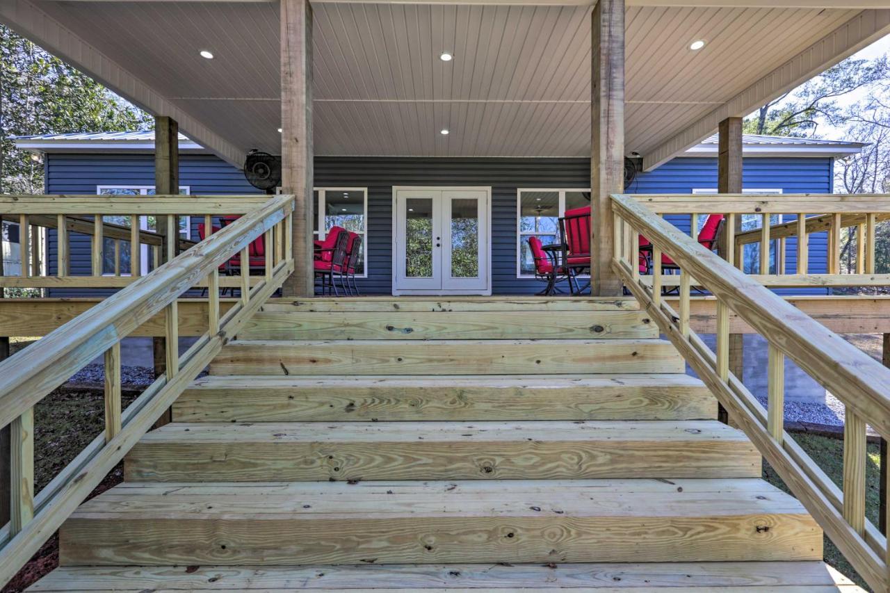 White Oak Creek Home With Views, Deck And Pool Access! Eufaula Bagian luar foto