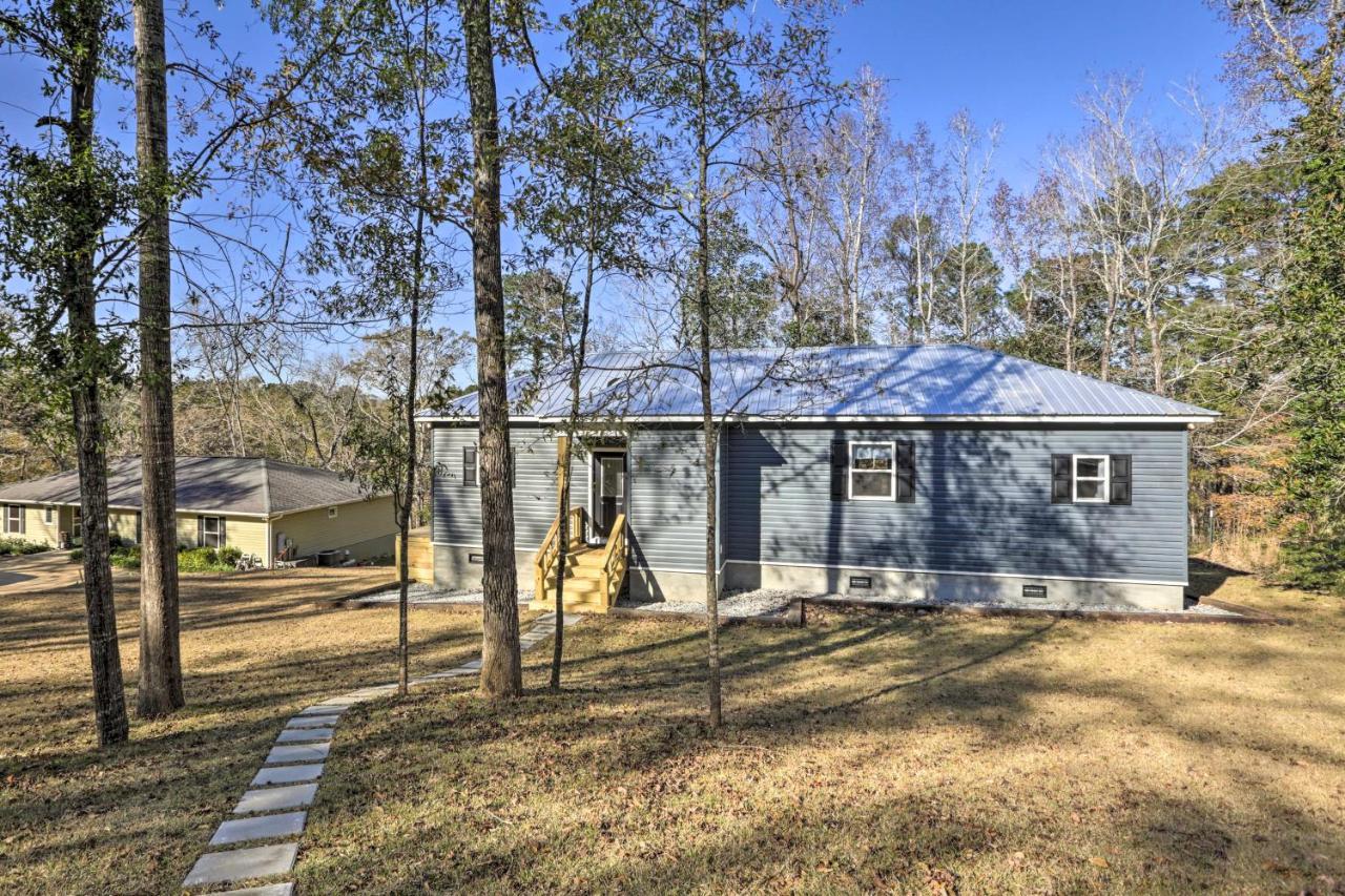 White Oak Creek Home With Views, Deck And Pool Access! Eufaula Bagian luar foto