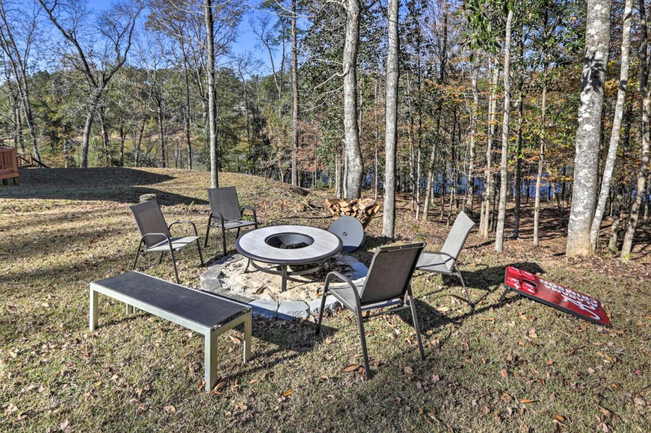 White Oak Creek Home With Views, Deck And Pool Access! Eufaula Bagian luar foto
