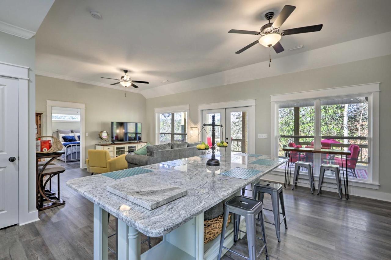 White Oak Creek Home With Views, Deck And Pool Access! Eufaula Bagian luar foto
